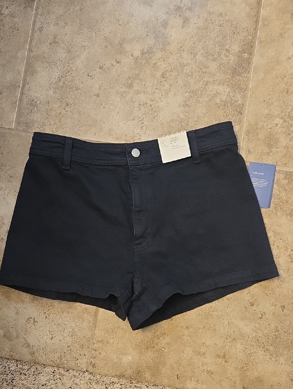Universal Thread Black High-Rise Jean Shorts